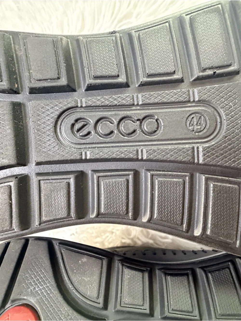 Ecco Men's Black Leather Boat Shoes with Moc Toe Lace-Up